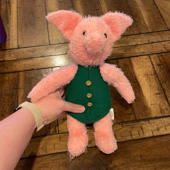 Disney Other - Disney Parks Disneyland Piglet Plush Stuffed Animal from Winnie the Pooh